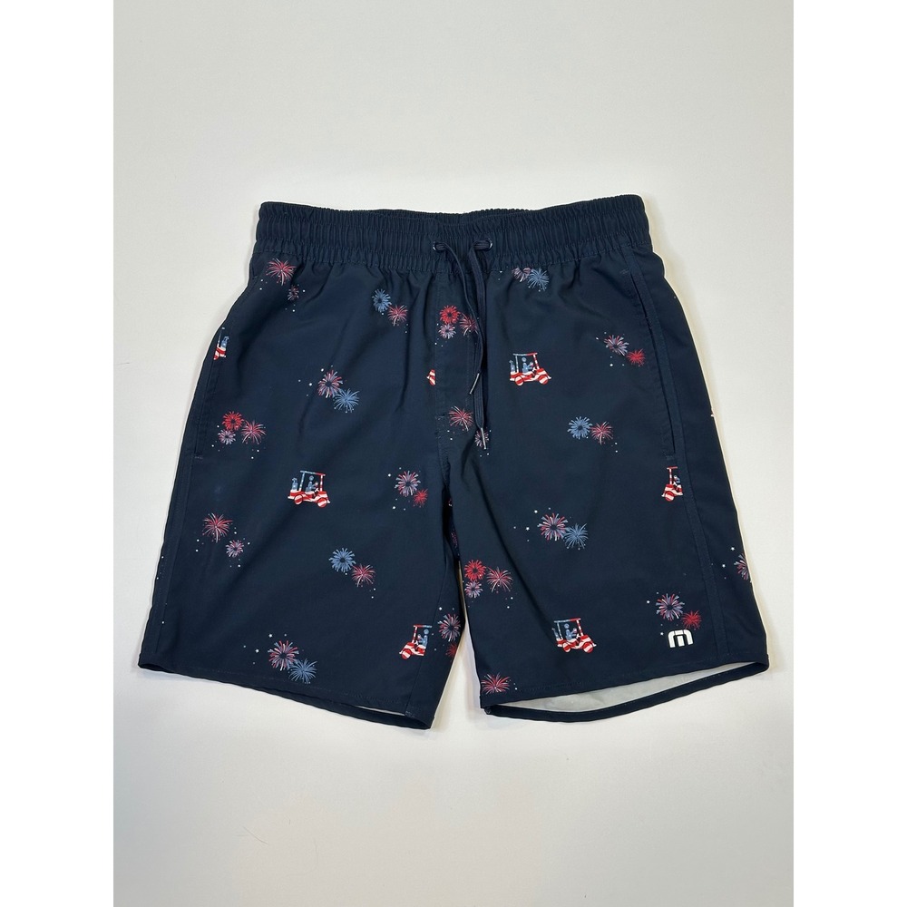 TravisMathew‎ Men's Poolside Patriot Boardshorts | Total Eclipse | M